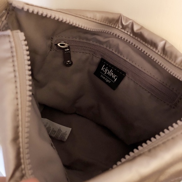NWT Kipling gold bag - Picture 3 of 4